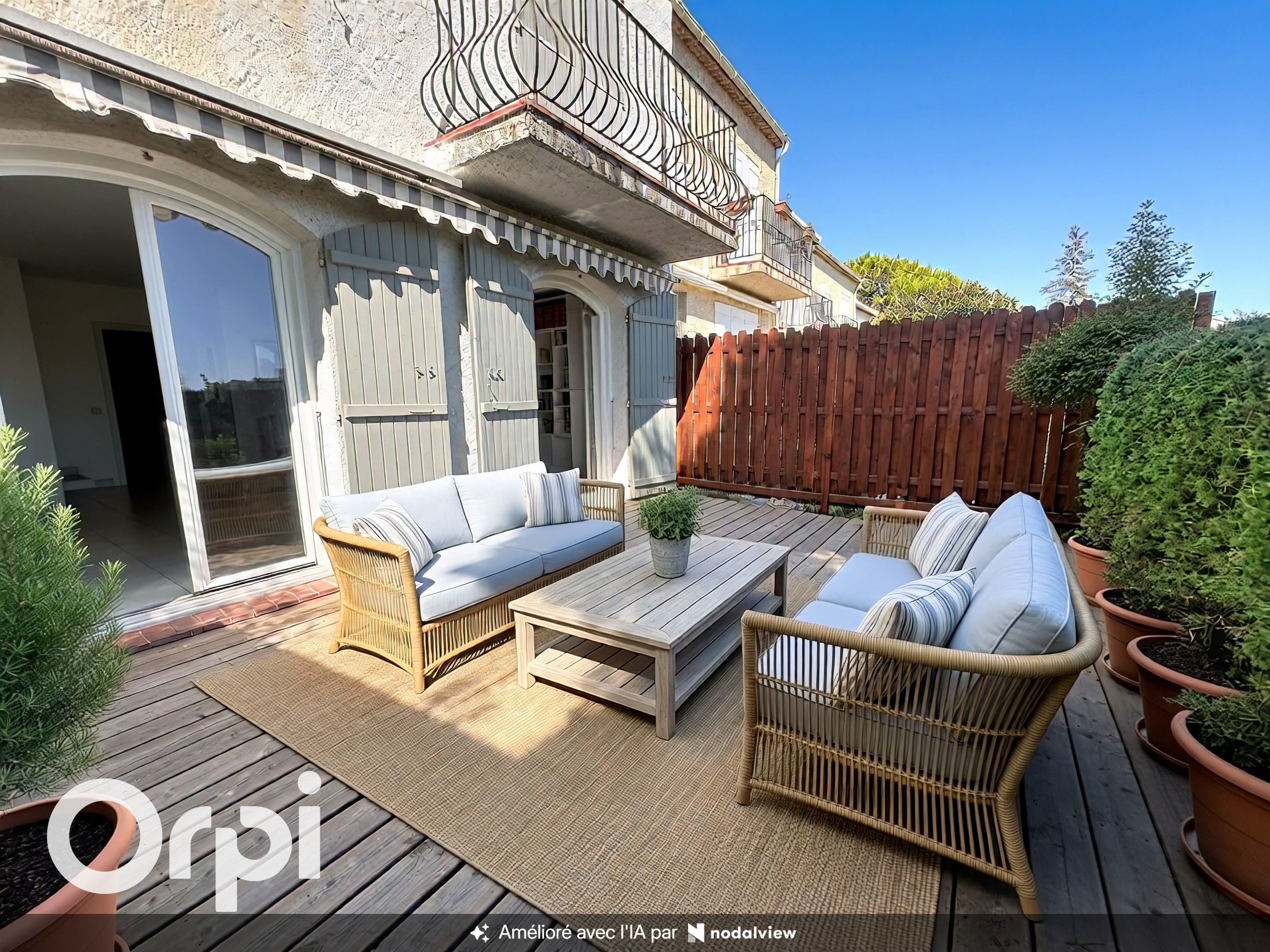 Villa 4 pièces Villeneuve-Loubet 89m² — Le Carré d'Azur