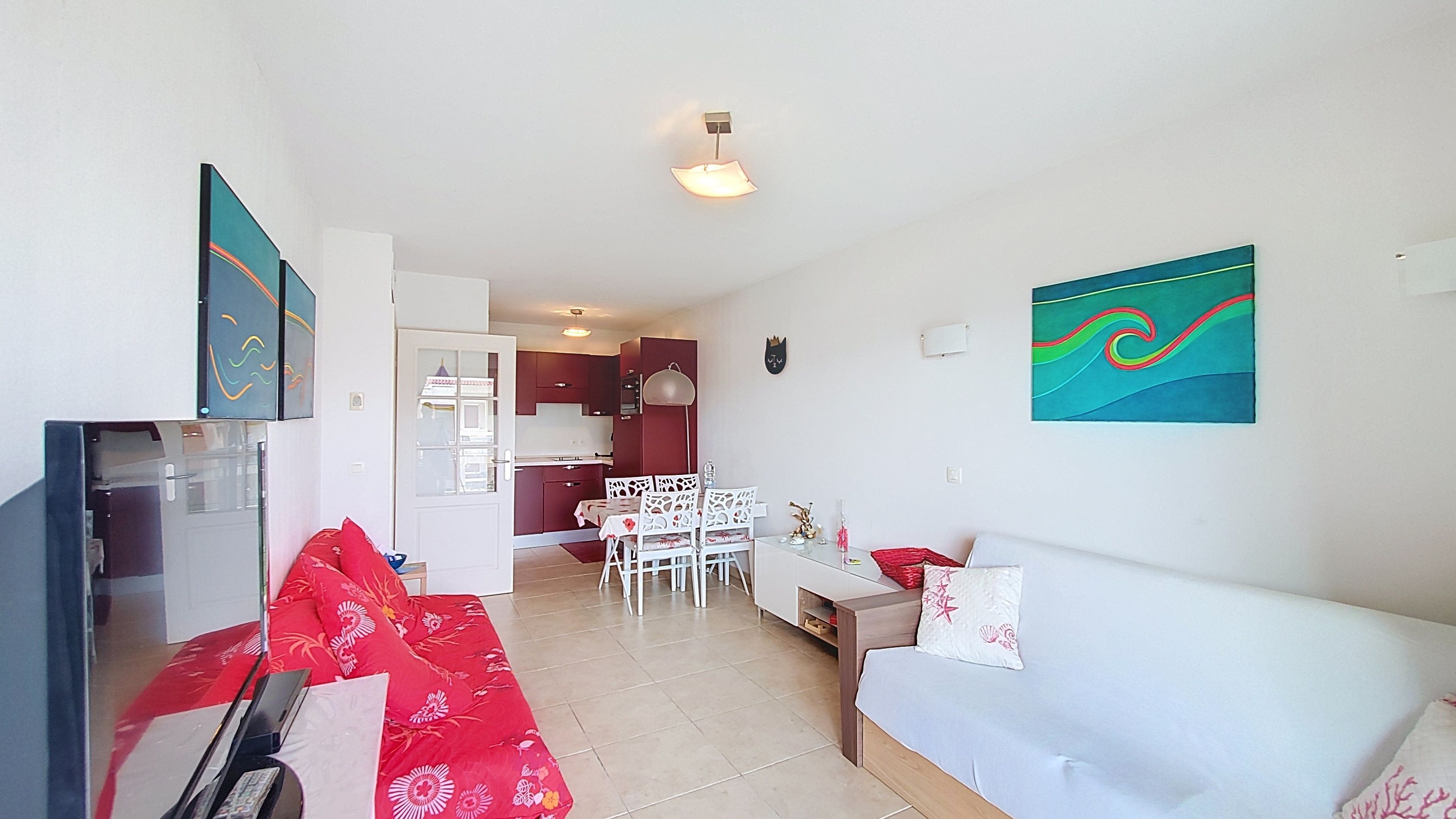 Appartement 2 pièces Villeneuve-Loubet 36m² — Le Carré d'Azur